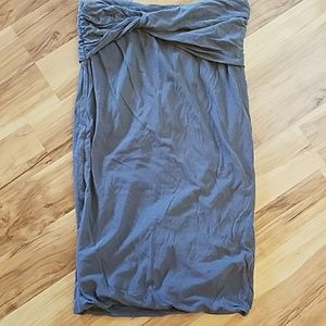 James Perse skirt/tube top size 2 or small